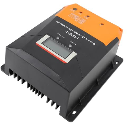 Solarladeregler, Solarladeregler MPPT-Regler 60 Ampere Solarladeregler MPPT-Anzeige Funktioniert mit AGM-, Gel- und Energiereglern