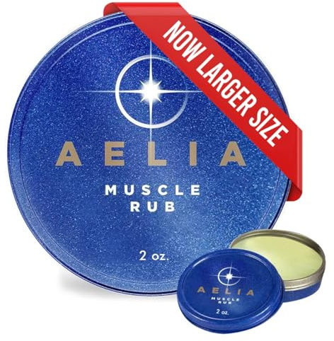 Sore Joint & Muscle Rub | Fast Acting Intensive Muscle Balm with Hemp Menthol Arnica & Camphor for Back Shoulder Neck Knees and Feet Targeted Relief | Long Lasting Non-Greasy & Lightweight (2oz)