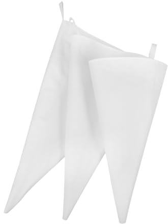 Holibanna 3piezas Mangas Pasteleras Reutilizables Algodón Kit De Herramientas para Repostería Unidades Adecuadas para Decoración De Pasteles Galletas