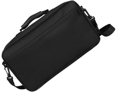 BESPORTBLE Oxford Cloth Oboe Carrying Bag Protective Shoulder Bag for Musician Instrument Storage and Transport Black