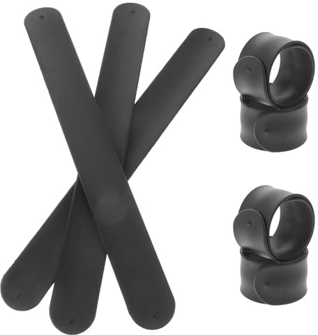 Mikinona Braccialetti in Silicone per Ragazzo Ragazza e Adulti, Morbidi e Personalizzabili, come Regali per Feste e Compleanni, Confezione da 12 Unità