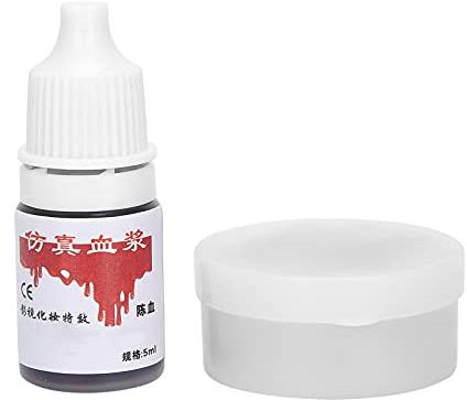 ZenithAur capsule di sangue finto per creare effetti sanguinanti realistici.Queste pillole di sangue finto sono una fornitura essenziale di sangue per il trucco di Halloween per