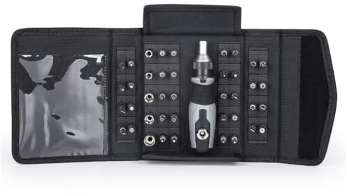 Juego de destornilladores de 42 pulgadas con llave hexagonal y manga, mango antideslizante para reparación eficiente, para teléfono móvil PDA PC