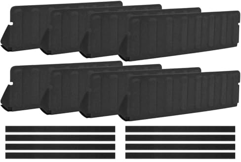 Under Sofa Blocker Non-Sliding Inserts Barrier | 8-Piece Under Sofa Blocker for Furniture Chair Cabinet Home Office Bedroom Kitchen Dog Cat Puppy Kitten