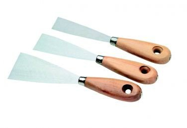 Lot de 3 couteaux de peintre 30/40/60mm