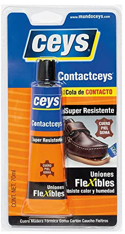 Ceys - Cola de contacto - Adhesivo contactceys - resiste calor y humedad - Blister 70 ML