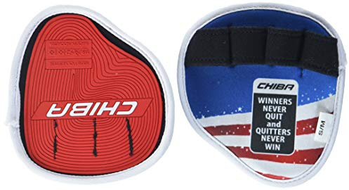 Chiba Unisex Motivation Grippad, Royal/White/Red, S/M