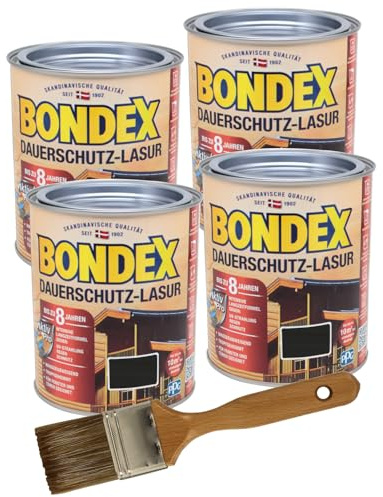Bondex Dauerschutzlasur 3L (ebenholz)