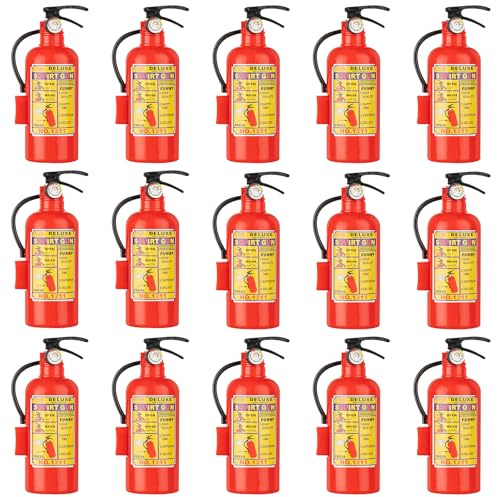 KIMOBER - 12 Feuerlöscher-Spielzeuge, Mini-Feuerlöscher, Wasserpistolen für Pool-Partys, Sommerspiele für Kinder im Freien