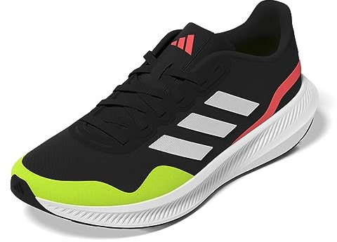 adidas Herren Runfalcon 3.0 TR Running Shoe, Core Black/Cloud White/Bright Red, 44 2/3 EU