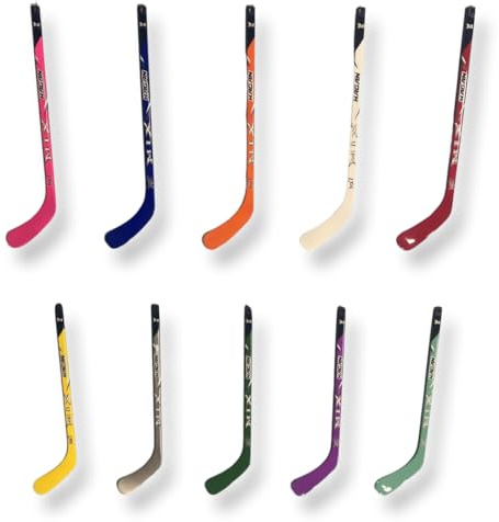 HAGAN Mini Knee Hockey Composite Stick (Left, Black)