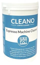 CLEANO Limpiador de máquina de café espresso que elimina la grasa y los depósitos, 900 g, fabricado en Italia (polvo de 900 g)
