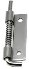 3PCS 304 Edelstahl Feder Bolzen Scharnier Mechanische Ausrüstung Blech Box Verdeckte Scharniere Elektrische Ausrüstung Tür Scharnier (Color : 3PCS-Steel Right-A)