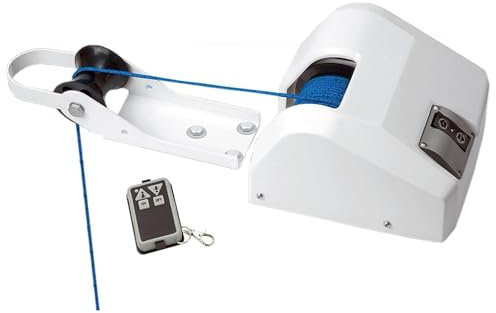 XDTKJDZ Electric Anchor Winch, Saltwater Boat Anchor Windlass Kit, with Wireless Remote Control,Heavy Duty Towing Winches, for Ships, Yachts, Fishing Boats, Sailboats and Deck Boats