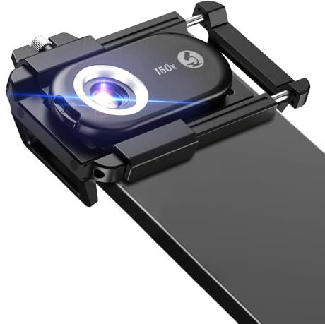 APEXEL 150X Mini-mikroskop für Smartphone-Kamera,Handy mikroskop für Smartphone,Explore Micworld with Smartphone Microscope