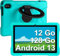 fezawio Tablette pour Enfants 10 Pouces Android 13 | 12 GO (6 + 6) RAM 128 GO ROM Extensible À 512 GO | Contrôle Parental | Éducation des Enfants | Double Caméra | 5G WiFi | Eva Cover - Vert