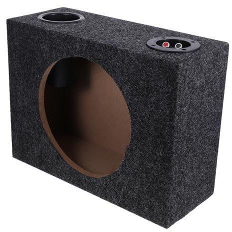 Alipis Caisson De Basses Vide pour Voiture Boîtier Compact Et Léger Enceinte Subwoofer Facile à Installer Design Ultra-Fin Et Robuste pour Système Audio Véhicule