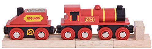 Bigjigs Rail Große rote Lokomotive