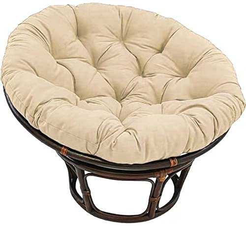 Papasansessel Kissen Sitzauflage 110x110cm, Premium Rundes Dicke Stuhlkissen Bequem Weich Sitzkissen Hängesessel Für Indoor Outdoor Garten Stuhlauflage ( Color : #2 , Size : 160x160CM/62.99x62.99in )
