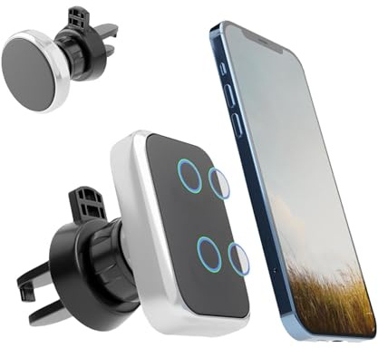 Magnetiskt bilfäste – halkskydd bilmagnet telefonhållare bilventil
