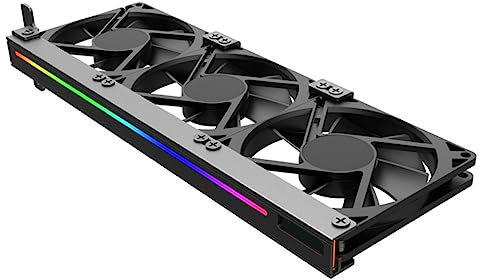 SHINEOFI Graphic Card Cooling Fan Pin Argb Video Card Cooler Accessory for GPU Heat Dissipation Direct Plug Into Motherboard Million Light Effects Compact Design for Gaming