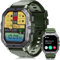 OUKITEL Reloj Inteligente Hombre, 2.02 Smartwatch Hombre con Llamadas Bluetooth, Smartwatch con Notificaciones de mensajes/Oxímetro/Pulsómetro, 100+ Modos Deportivos para Android iOS Impermeable 5ATM