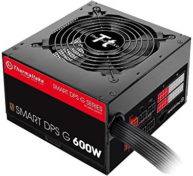Thermaltake Smart DPS G - Fuente de alimentación 600 W, Color Negro