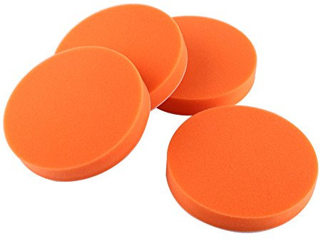 spugna lucidatrice 150 mm adatto per Orange 10Pcs 150mm Spugna Lucidatura Lucidatura Kit di cerotti per tampone per lucidatore per auto adatto per spugna lucidatrice 150 mm