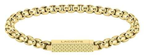 Lacoste Gliederarmband für Herren Kollektion L'ESSENTIEL Verziert mit petit piqué Muster - 2040124