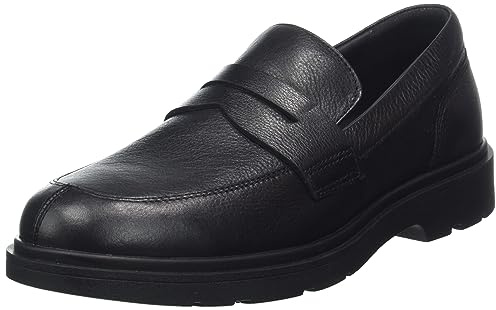 Geox Uomo U Spherica Ec1 A Moccasin, Nero, 44 EU
