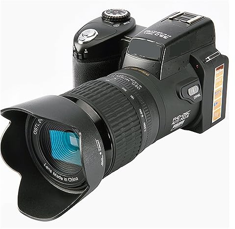 Wide Angle Digital DSLR Cameras For Photography Telephoto Lens 24X Optical Zoom 1080P Video Recorder Auto Focus Photo Camcorder(No SD Card,NO Flashlight)