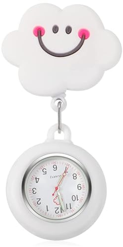 Whrcy Montre Infirmiere,Broche De Montre D’infirmière,Montre De Poche D'InfirmièRe avec Aiguilles Lumineuses,Infirmiere Accessoires,pour InfirmièRes, ÉTudiants pour VéRifier L'Heure