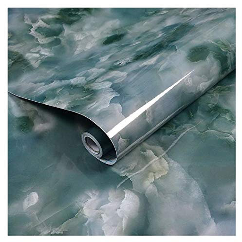 Adesivi da cucina a prova di olio, 60 cm x 10 m, adesivi per piano di lavoro, in marmo, impermeabili, adesivi per piastrelle, 7 colori, 60 cm x 10 m