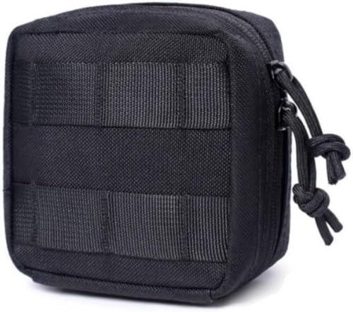 Gexgune Utility Molle Tasche Kompass Messer Taschenlampe Karte Admin Kartenhalter Outdoor Wandern Camping Jagd Zubehör Hüfttasche