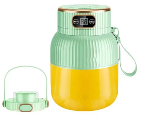 Blender Et Centrifugeuse Portable - Rechargeable Par USB, Léger Et Portable | Blender Et Centrifugeuse Portable, Robot Culinaire À Affichage Numérique 600 Ml Pour Smoothies Et Milkshakes