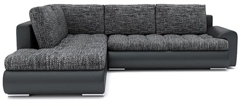 Ecksofa Tokio V mit Schlaffunktion! Best Schlafsofa. Eckcouch Bettkasten. Couch Wohnzimmer Polstermöbel. Möbel Schlaffunktion. Schlafsofa (LAWA 17 + Soft 11 Links), tokioV_dostawa, 200x75x230