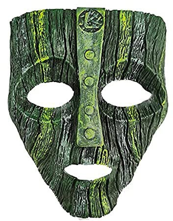 Jim Carrey Maske, Filmfigur, realistische Rinden-Latex-Maske, Cosplay, Halloween, Kostüm, Requisiten, Maskerade, Zubehör, Grün, Einheitsgröße