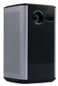 HDWR XLIGHT-7 Mini proiettore 4K portatile, Android, WiFi | WiFi e Bluetooth, home cinema e ufficio, altoparlante integrato, autofocus