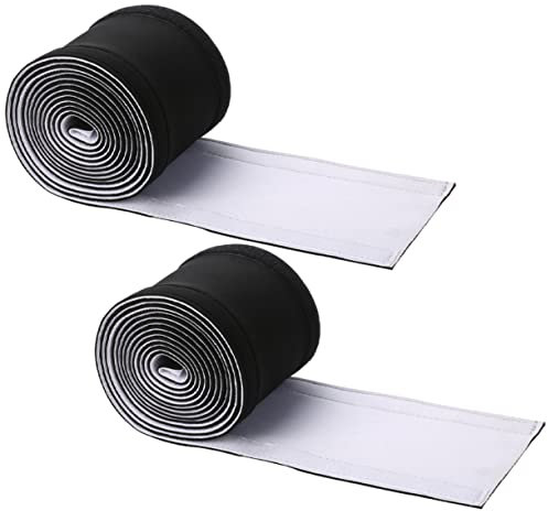 TINEASUR Cable Cover 2 Pack Wire Hider Cuttable Cable Sleeve Cord Organizer for Home Office