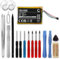 CELLONIC, battery sat nav compatible with Garmin Edge 530, Edge 830 (900mAh, 3.8V) + Tool-kit 17pcs Replacement battery 361-00121-00, 361-00121-10