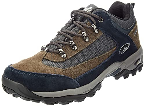 Lico Herren Santana Trekking-& Wanderhalbschuhe, Marine Grau, 44 EU