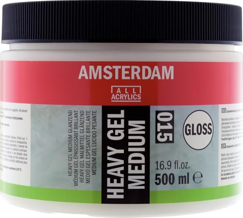Amsterdam-Gelmittel - Heavy Gel Medium Gloss 500 ml - Extra Volumen für Acrylfarben