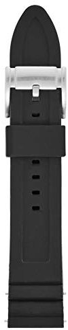 Fossil Strap for Men 22 mm lug width, Silicone Strap, S221304