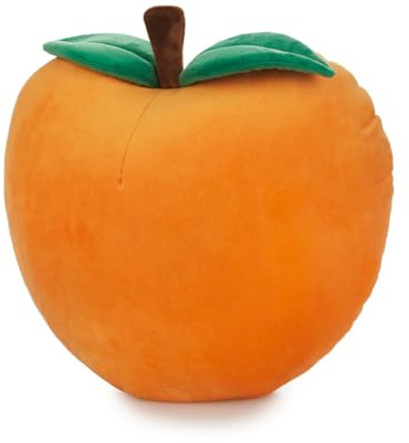 Balvi Cojín Fluffy Peach Color Naranja En Forma de melocotón Poliéster