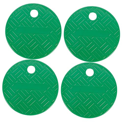 Yardenfun 4 Stücke Ventilboxen Abdeckungen für Sprinkler Bewässerungssystem Praktische Deckel für Regensinkkasten und Revisionsschacht und Langlebig Ideal für Gartenbewässerung