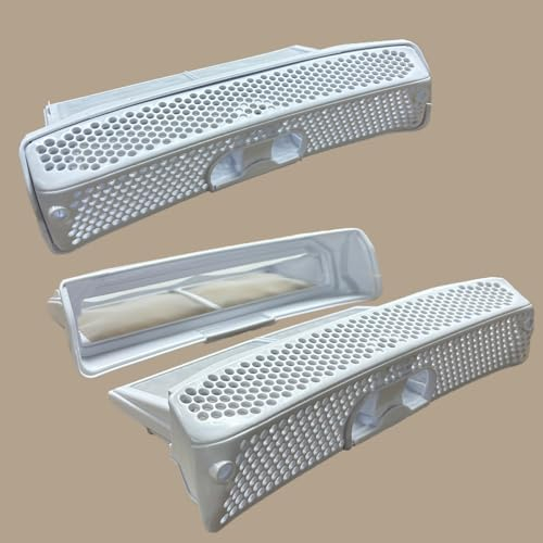 PARTSEE Flusensieb Filter für Bosch/Siemens/Neff/Constructa Wäschetrockner 00656033/656033 2teilig