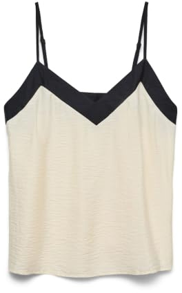 VERO MODA dam Vmdenise Singlet Top WVN Btq Ga, Björk, S