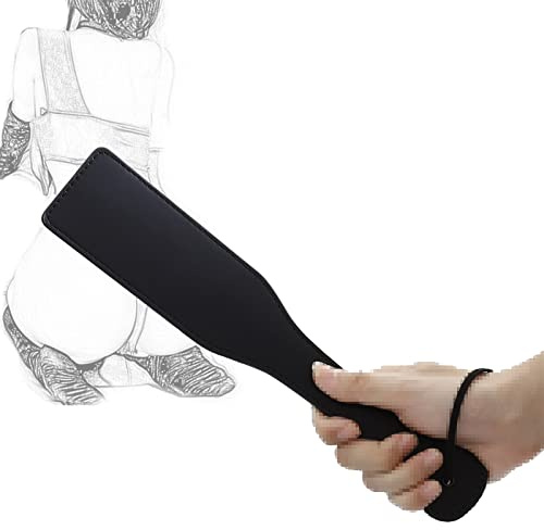TRQOYTU SM Paddle Érotique Flogger Fouet Cuir Bondage Fessée Paddle Avec Dragonne Cosplay Jeu De Rôle Fétiche Sex Toy Pour Femmes Hommes Et Couples Extrême