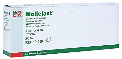 Mollelast 19410 Verbände, lose im Karton, 4 cm x 4 m (20-er pack)