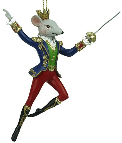 Gisela Graham Nutcracker King Rat Christmas Tree Decoration New